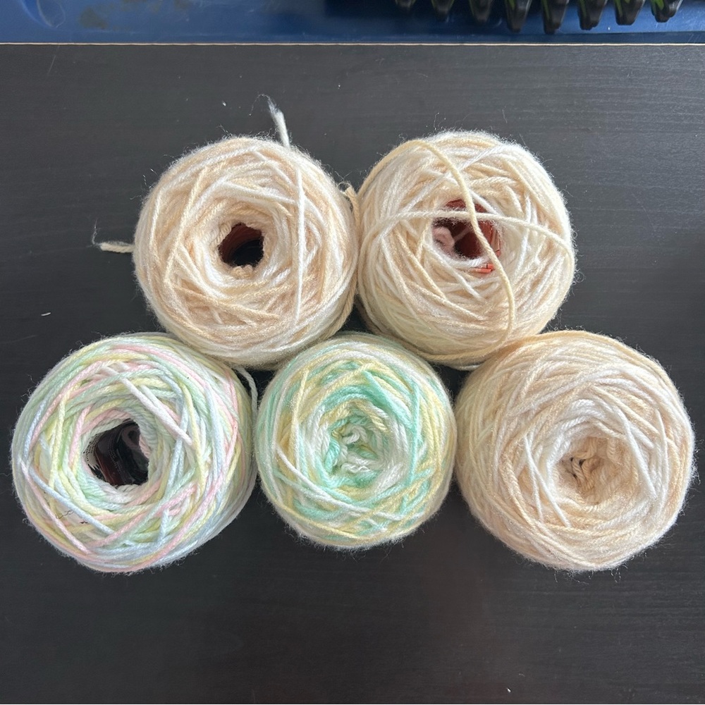 Cream Yarn lot